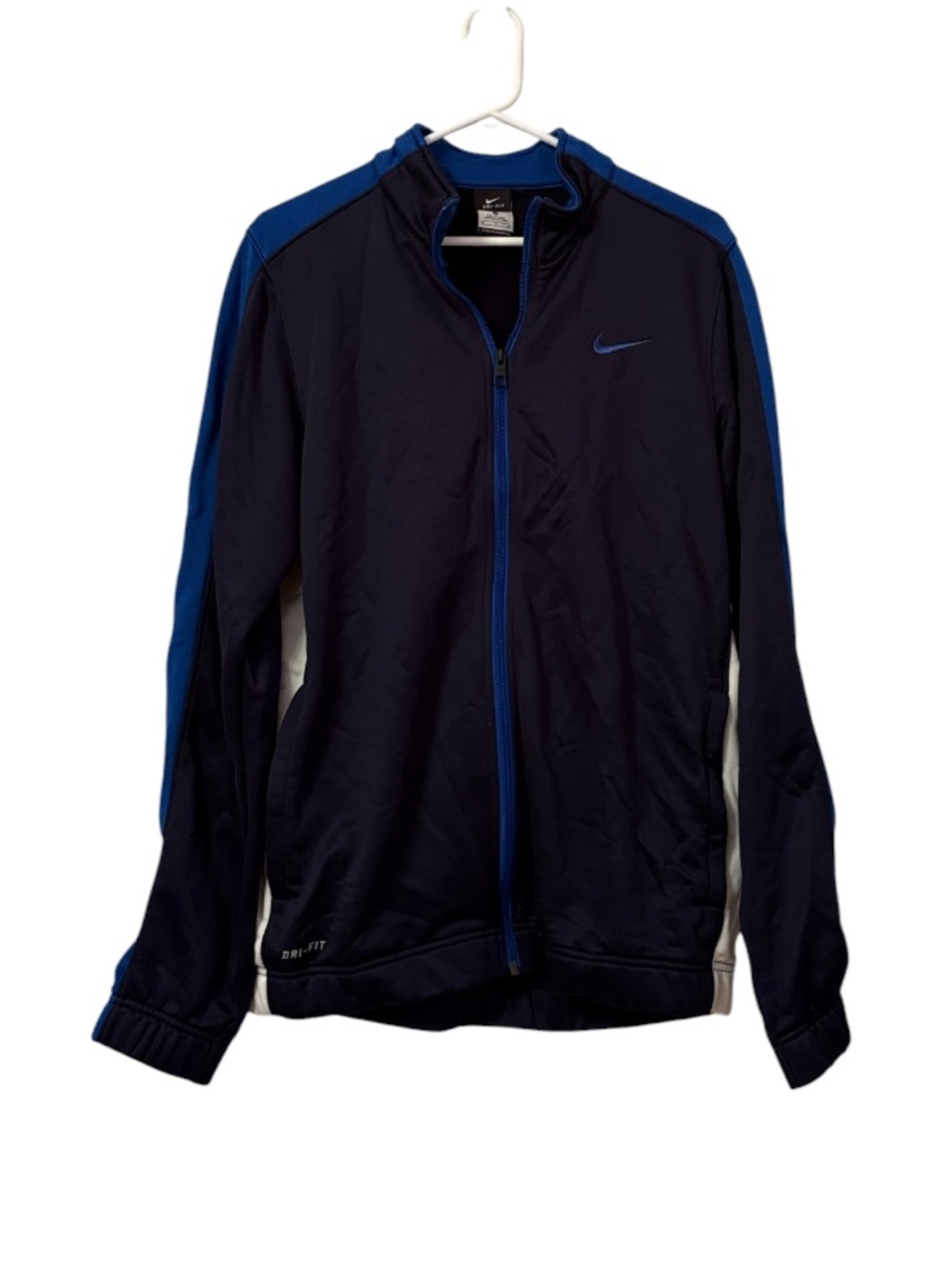 Mens Nike Navy Blue Athletic Full Zip Jacket